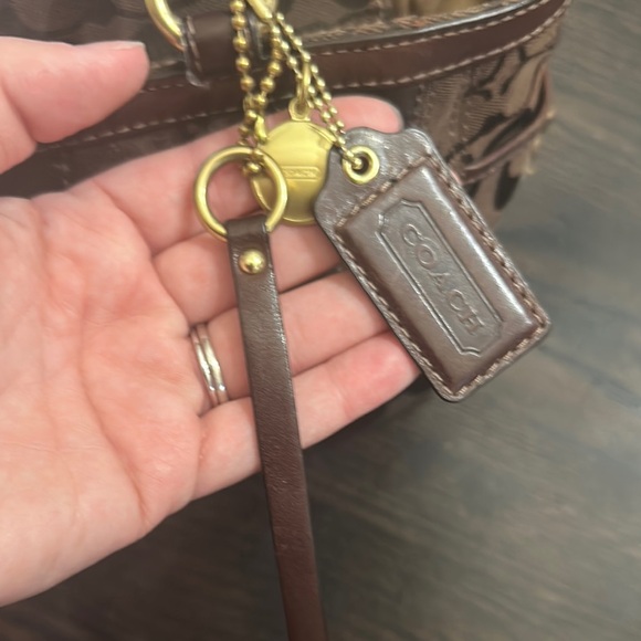 Coach Signature Mosaic Patchwork Gallery Tote - Picture 13 of 16